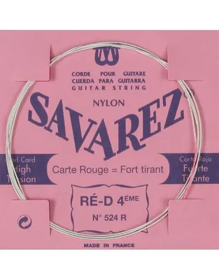 SAVAREZ 524R Χορδή Κλασικής Κιθάρας Traditional - 4η χορδή (Ρε), High Tension .0291