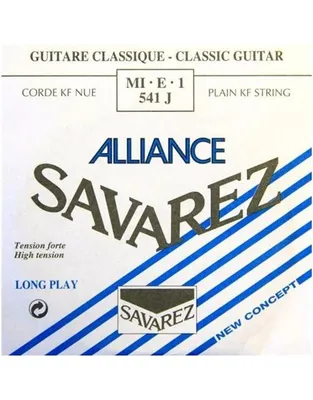 SAVAREZ 541J Xορδή Kλασικής Kιθάρας Alliance KF - 1η χορδή (Μι) High Tension .0252