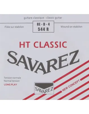 SAVAREZ 544R Xορδή Kλασικής Kιθάρας HT Classic - 4η χορδή (Ρε), Normal Tension .0291