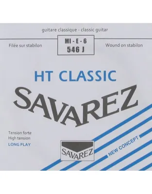SAVAREZ 546J Xορδή Kλασικής Kιθάρας HT Classic - 6η χορδή (Μι), High Tension .0437