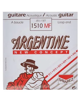 SAVAREZ Argentine 1510MF Χορδές Ακουστικής Κιθάρας Gypsy Jazz Loop End .011-.046 Light