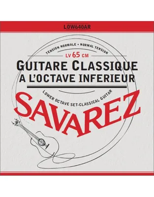 SAVAREZ LOW640R Χορδές Κλασικής Κιθάρας  Lower Octave Tuning