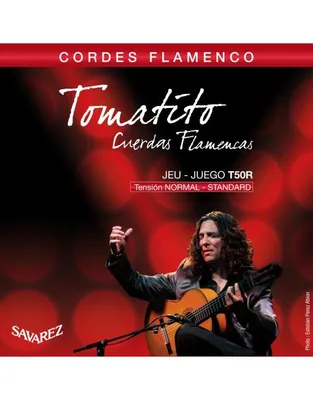 SAVAREZ T50R Χορδές Κλασικής Κιθάρας Tomatito Flamenco Normal Tension