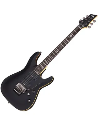 SCHECTER Demon-6 FR Satin Aged Black Satin Ηλεκτρική Κιθάρα