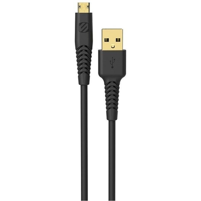 Scosche HDEZ4i Καλώδιο φόρτισης Micro-USB 1.2m Black