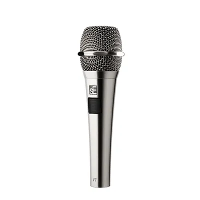 sE Electronics  sE Electronics V7 PTT Nickel - Δυναμικό Μικρόφωνο Push-to-Talk