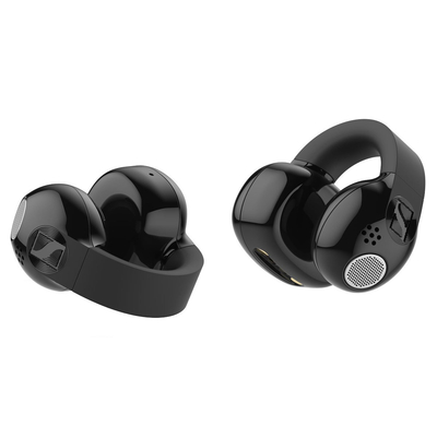 SENNHEISER ACCENTUM Clip Black In-Ear Ακουστικά με Μικρόφωνο Bluetooth