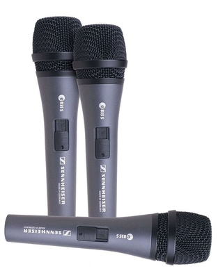 SENNHEISER E-835-S-3-Pack Σετ Τριών Μικροφώνων