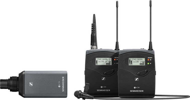 SENNHEISER EW-100-ENG-G4-Β Σετ Πέτου & PlugOn για Κάμερα