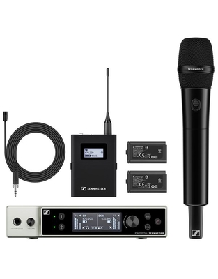 SENNHEISER EW-DX MKE-2-835-S-SET-R1-9 (520-607.8) Διπλό Σετ Πέτου & Χειρός