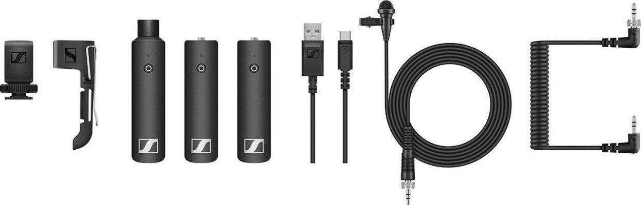 SENNHEISER XSW-D-Portable-Eng-Set Σετ Πέτου & PlugOn για Κάμερα