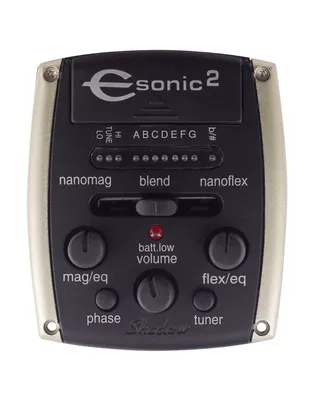 SHADOW PU-NFX E-Sonic2 Σύστημα Προενίσχυσης Nanoflex & NanoMag για Ακουστική Κιθάρα