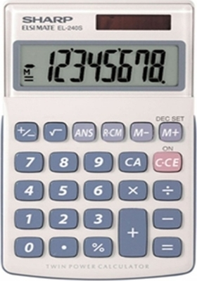 Sharp EL-240SA Αριθμομηχανή χειρός 8 ψηφίων