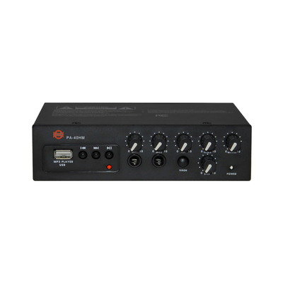 SHOW PA-40HM Ολοκληρωμένος ενισχυτής 40W / 100V με ενσωματωμένο MP3 player