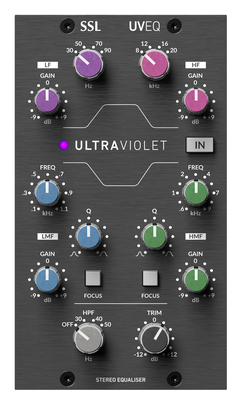 Solid State Logic 500-Series Ultraviolet Stereo EQ