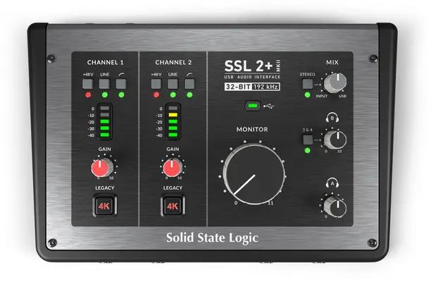 Solid State Logic SSL 2+ MKII USB Audio Interface