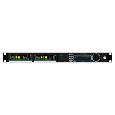 SONIFEX 8 Stereo Analogue Line Inputs & Outputs AES67 Disp