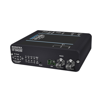 SONIFEX Dante to MADI AES3 64 Chan IO Converter