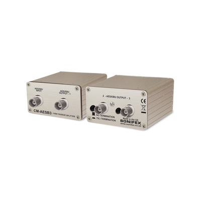 SONIFEX Single 3 Way Passive AES3ID Splitter With BNC Conn