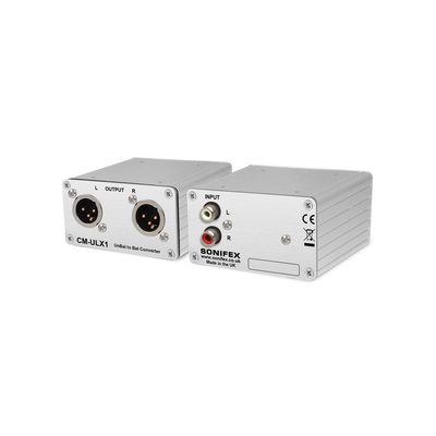 SONIFEX Unbalanced to Balanced Converter, Passive, Phono t