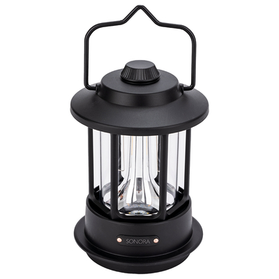 SONORA AMELIA BLACK Επαναφορτιζόμενο φαναράκι LED εξωτερικού χώρου, 5W