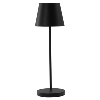 SONORA ISABELLA BLACK Επαναφορτιζόμενο επιτραπέζιο φωτιστικό LED με ασύρματη φόρτιση, 2.3W