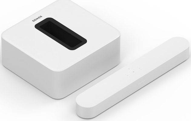 Sonos 3.1 Entertainment Set with Sonos Beam & Sub White