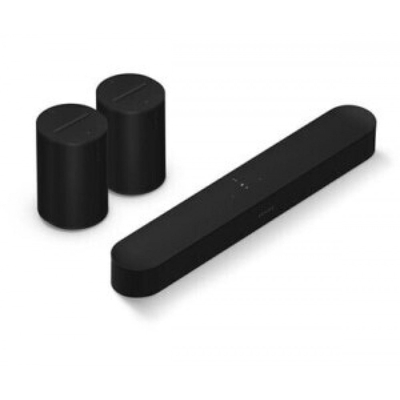 Sonos Beam 5.0 Surround Set (Beam Gen2 + 2xEraSL 100) Black
