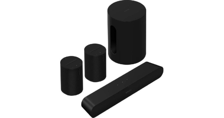 Sonos Ray 5.1 Immersive Set  Ray + 2xEra 100SL + SUB Mini (Black)