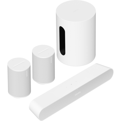 Sonos Ray 5.1 Immersive Set  Ray + 2xEra 100SL + SUB Mini (White)