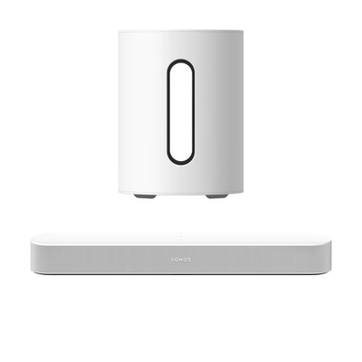 Sonos Σετ Beam (Gen2) & Sub Mini  (White)