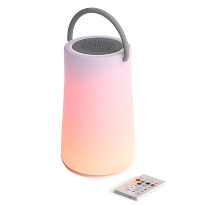 SOUND CRUSH LUSTER White Aσύρματο ηχείο Bluetooth 5W και Φωτιστικό Led.