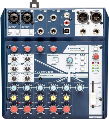Soundcraft Notepad-8FX