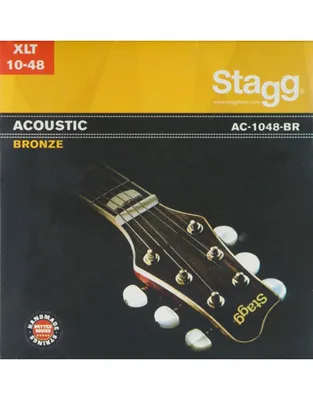 STAGG AC-1048-BR Χορδές Ακουστικής Κιθάρας Bronze .010-.048 Extra Light