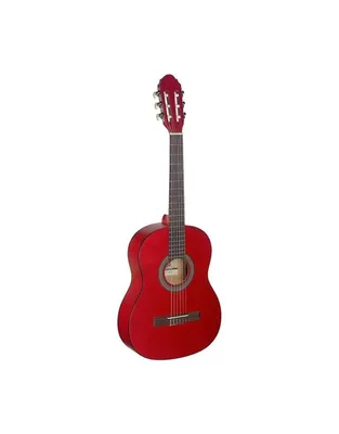 STAGG C430 M RED Κλασική Kιθάρα 3/4 με Χορδές Δώρο