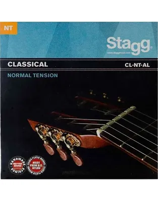 STAGG CL-NT-AL Χορδές Κλασικής Κιθάρας Angel Lopez Silver Plated Wound Normal Tension
