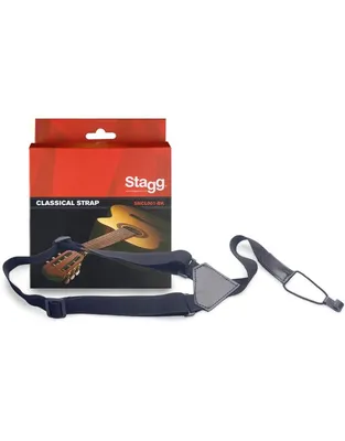 STAGG SNCL001-BK Ζώνη για Kλασική Kιθάρα και Mπουζούκι