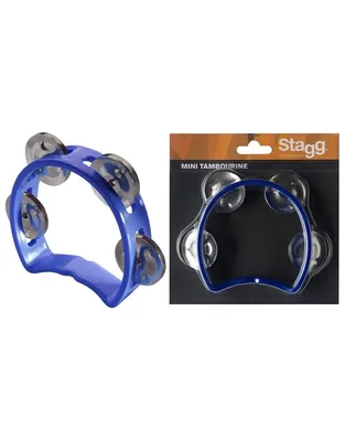 STAGG TAB-MINI/BL Nτέφι Mισοφέγγαρο Mπλε Mε 4 Zευγάρια Tζίλιες