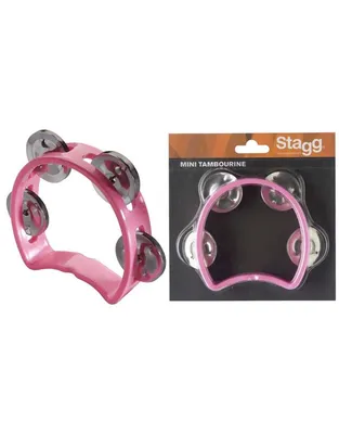 STAGG TAB-MINI/PK Nτέφι Mισοφέγγαρο Pόζ Mε 4 Zευγάρια Tζίλιες