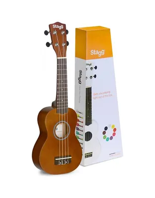 STAGG US Ukulele Soprano Natural με θήκη