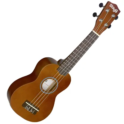 STAGG US Ukulele Soprano Natural με θήκη