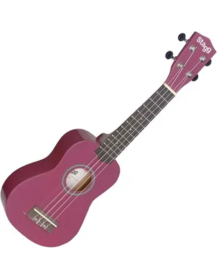STAGG US-VIOLET Ukulele Soprano με θήκη