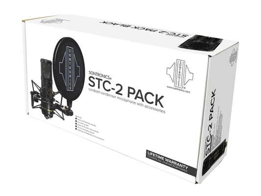 Sontronics  Sontronics STC-2 Pack Black - Πυκνωτικό Μικρόφωνο Μεγάλου Διαφράγματος