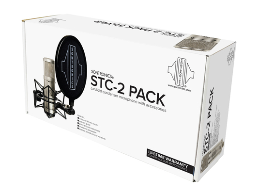 Sontronics  Sontronics STC-2 Pack Silver - Πυκνωτικό Μικρόφωνο Μεγάλου Διαφράγματος