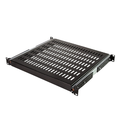 Συρόμενο Ράφι 1U Logilink SF1S45B για Επιδαπέδια Καμπίνα Βάθους 600mm