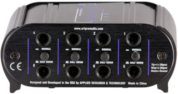 ART  ART Pro Audio T-PATCH - Patch Bay Σύνδεσης TRS 8 Θέσεων