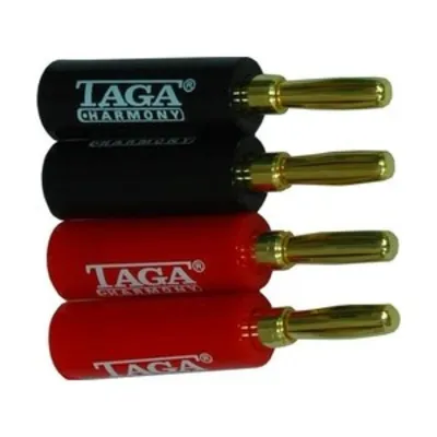 Taga Harmony TCB-001 High Performance Banana Plugs (4 Τεμάχια)