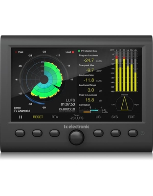 TC ELECTRONIC CLARITY-M Stereo και 5.1 Audio Meter