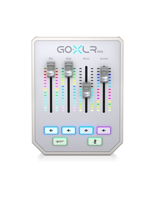 TC HELICON GO XLR MINI White Online Broadcast USB Mixer