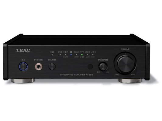 TEAC AI-303 USB DAC και Oλοκληρωμένος Eνισχυτής Mαύρο